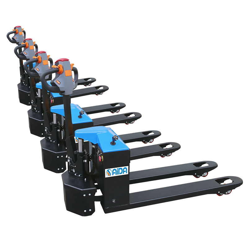 Compact Design 24V 75Ah Lead-Acid Battery Powered Electric Forklift Pump Truck