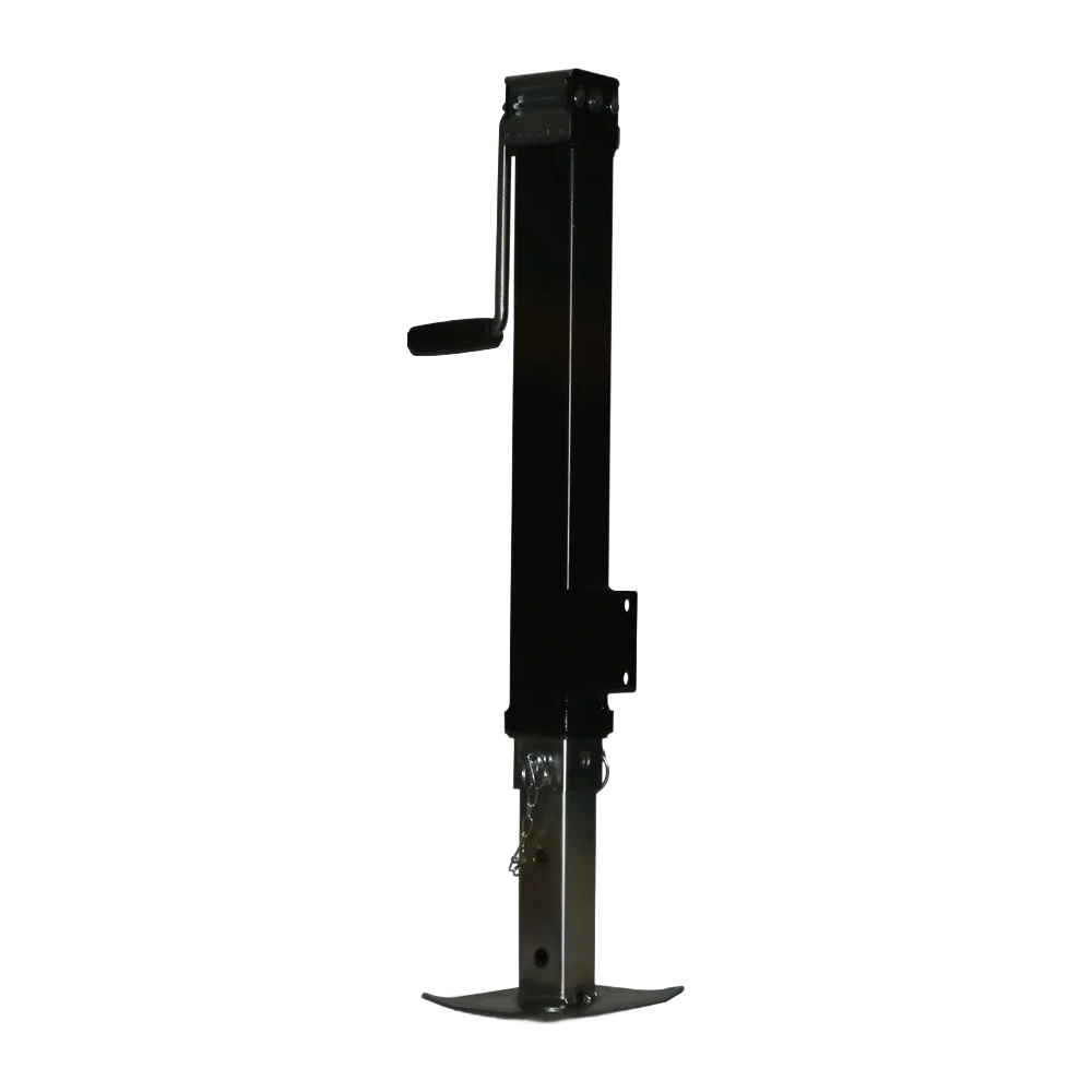 Factory Direct 7000lbs Capacity Square Tube Trailer Jack with Black Powder Coating
