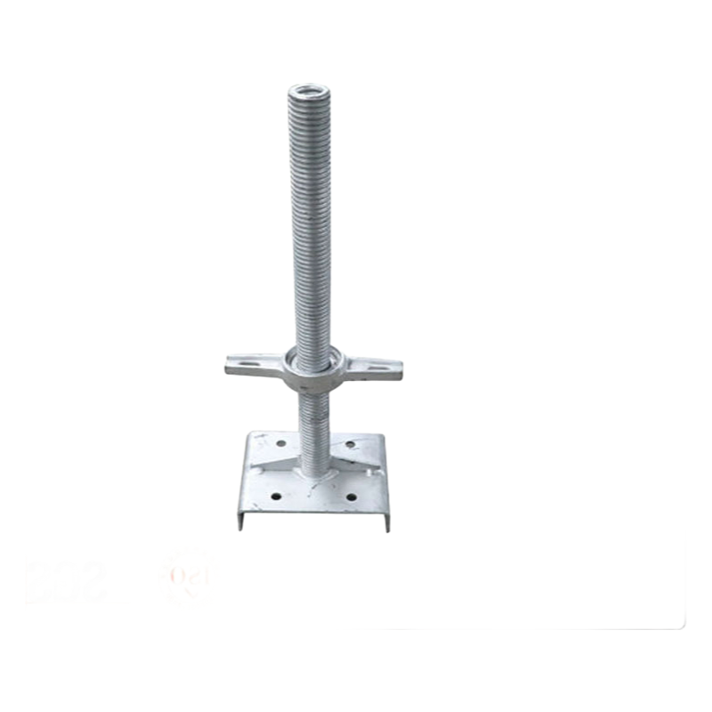 Adjustable U-Head Base Jack for Scaffolding - Solid/Hollow Q235 Steel Material