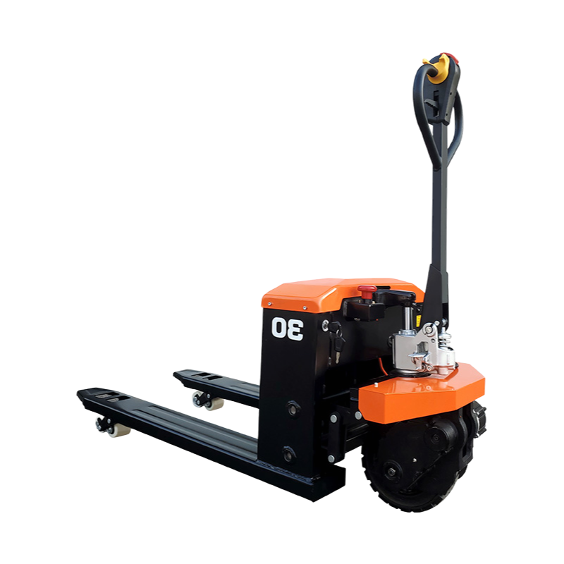 Heavy Duty 3000kg Capacity Semi-Electric Pallet Truck with 48V Motor