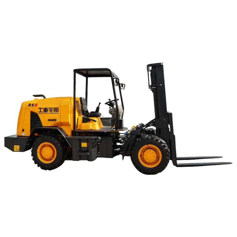 3.5 Ton Diesel Off-Road Forklift Truck with CE Certification for Outdoor Construction Sites