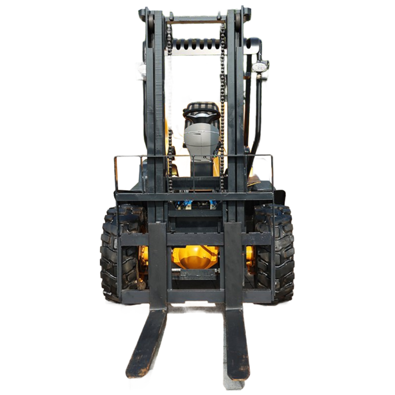 3.5 Ton Diesel Off-Road Forklift Truck with CE Certification for Outdoor Construction Sites