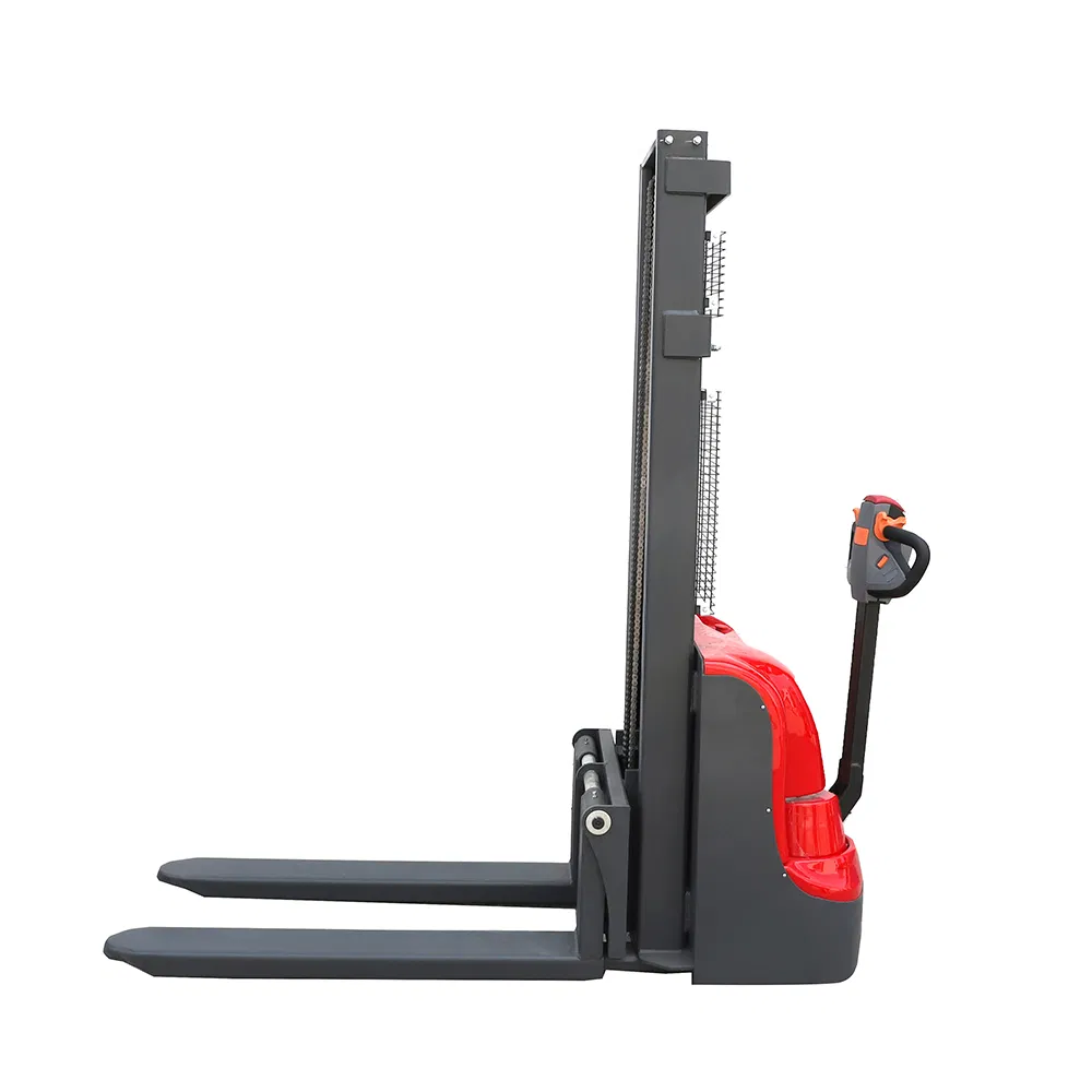 CE Certified CDD-A15E Electric Stacker with 48V/20Ah Battery and 0.75KW Driving Motor