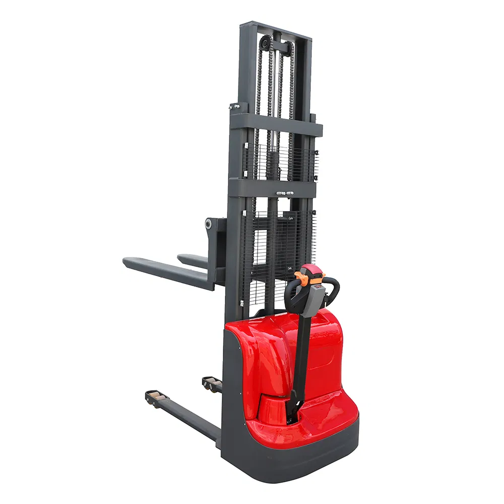 CE Certified CDD-A15E Electric Stacker with 48V/20Ah Battery and 0.75KW Driving Motor