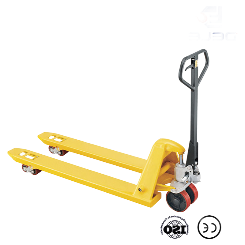 High Capacity Manual Pallet Truck 1T-5T Load with Adjustable Fork Length for Warehouse Use