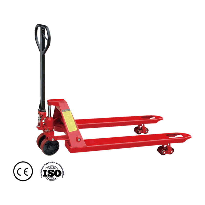 High Capacity Manual Pallet Truck 1T-5T Load with Adjustable Fork Length for Warehouse Use