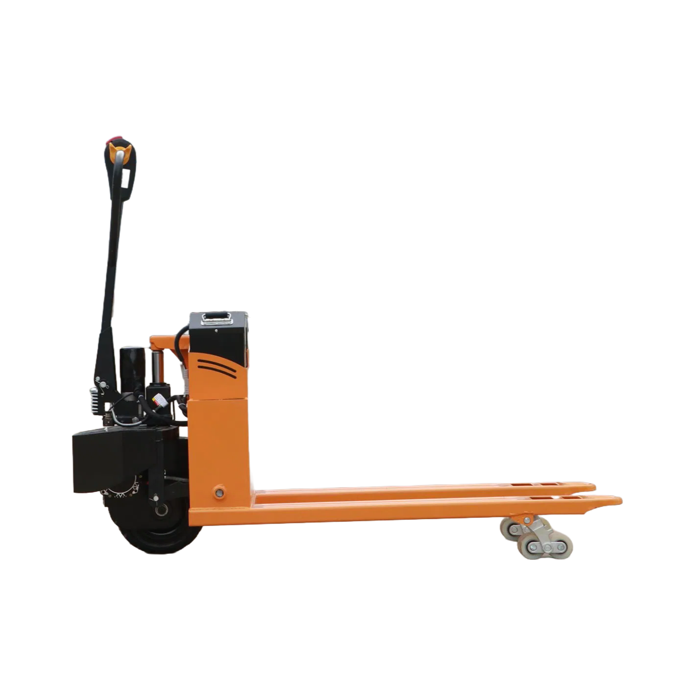 ISO 9001 Certified Electric Pallet Truck with 1 Year Warranty and Video Technical Support