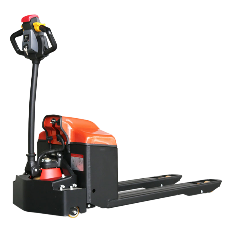 48V Heavy Duty Electric Pallet Truck 2000kg Capacity for Rough Terrains Warehouse Use
