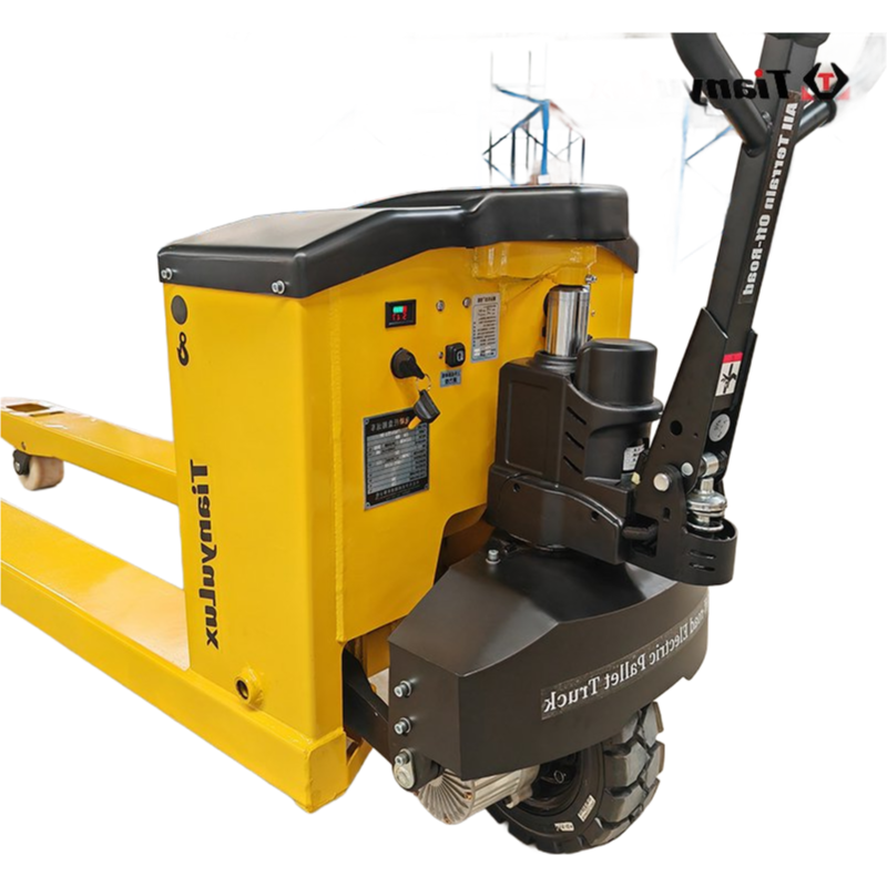 Customizable 3T-5T Electric Pallet Truck with Lithium Battery Option for Warehouse Use