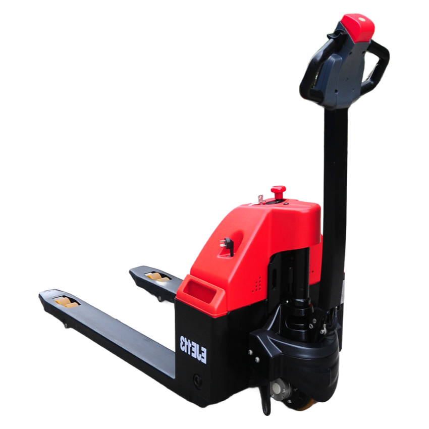 Industrial Grade Electric Pallet Truck with Automatic Lifting Limit and Emergency Brake