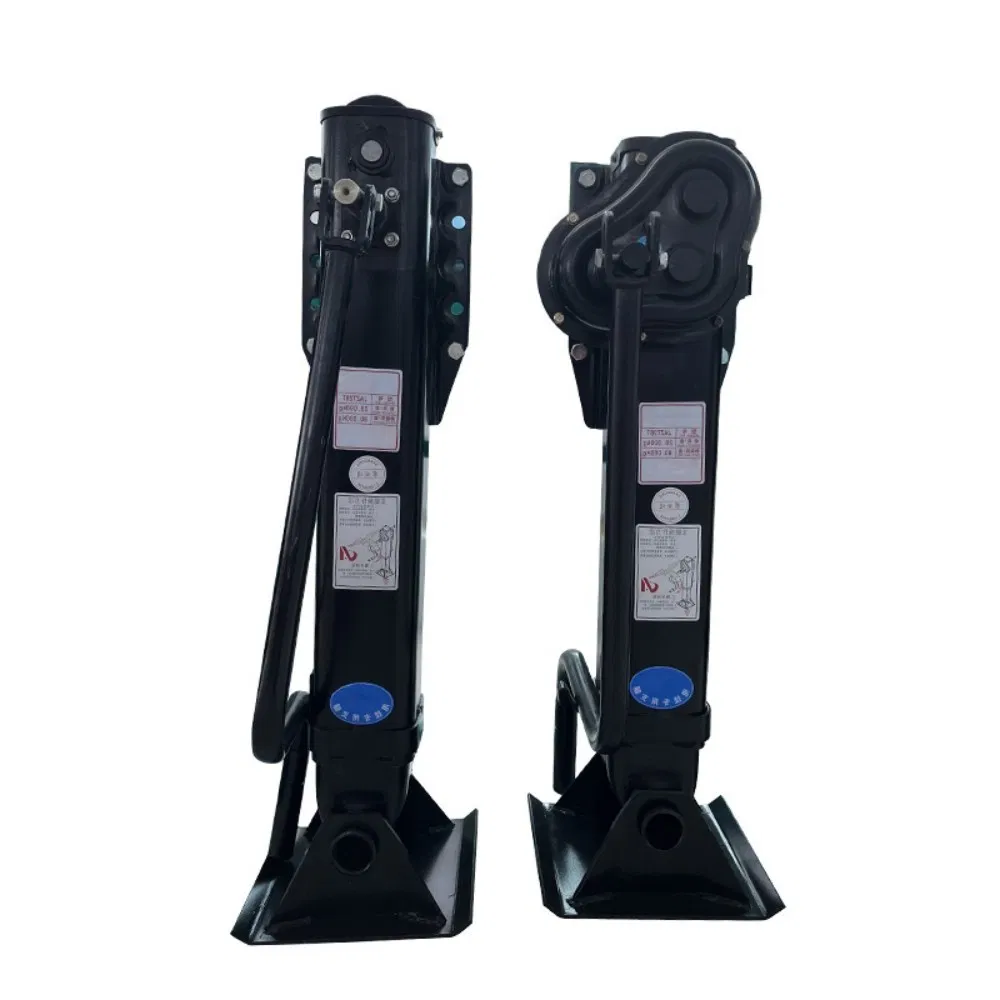 Premium Trailer Support Legs - Double Reduction Gear Design & ABS Certified