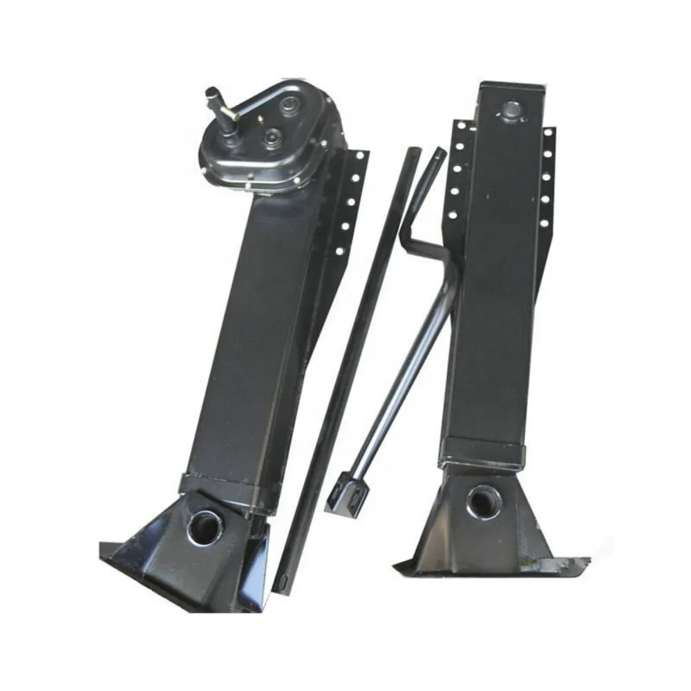 Premium Trailer Support Legs - Double Reduction Gear Design & ABS Certified