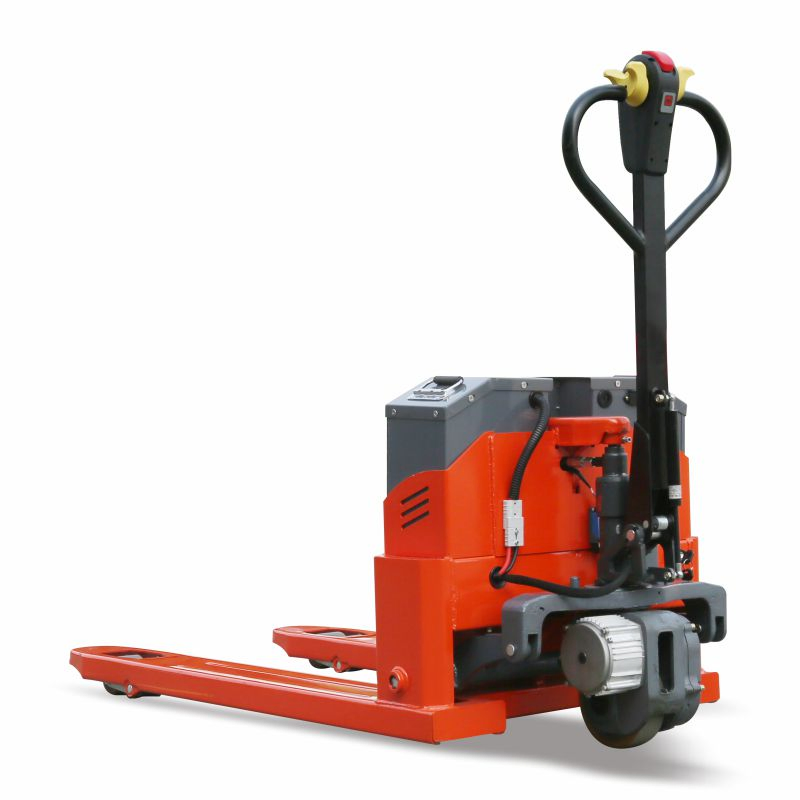 Industrial Electric Pallet Jack with Lead/Lithium Battery Options for Warehouse Use