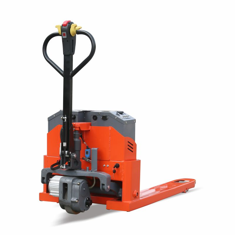 Industrial Electric Pallet Jack with Lead/Lithium Battery Options for Warehouse Use