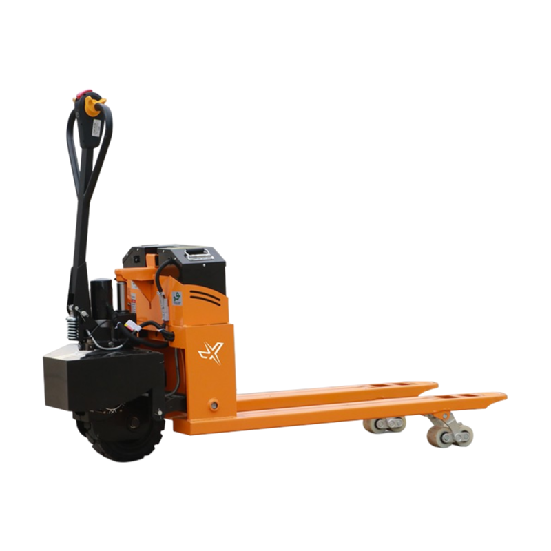 Customizable Powered Pallet Truck with DC Motor and Forging Fork Design
