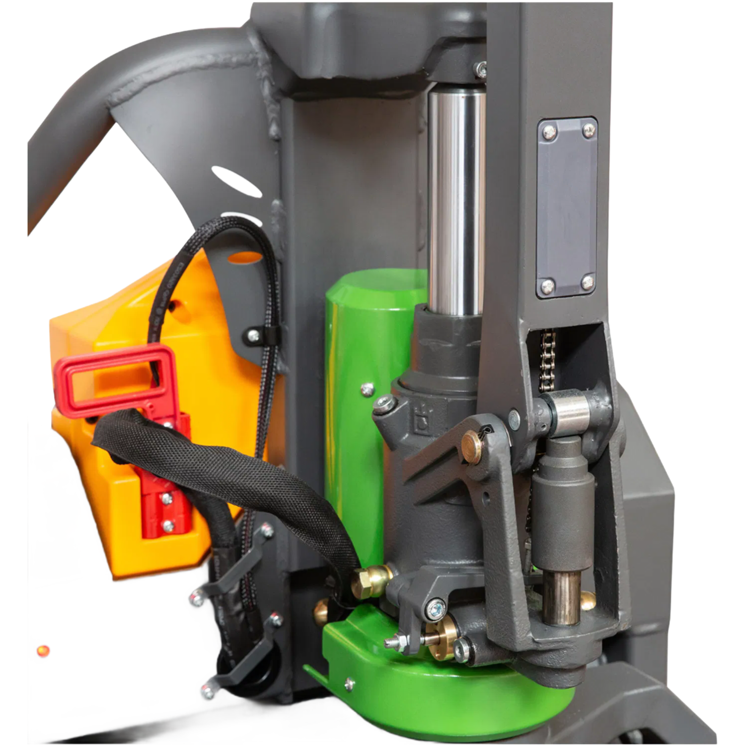 Industrial Grade Electric Pallet Truck with 4.5km/h Speed and 20% Gradeability