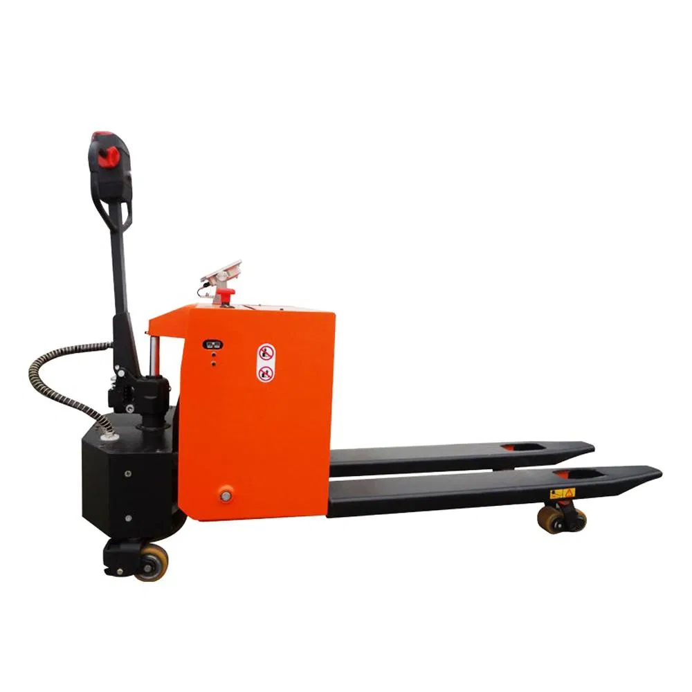 Customizable Semi Electric Pallet Jack with 1/3000 Weighing Accuracy for Industrial Use