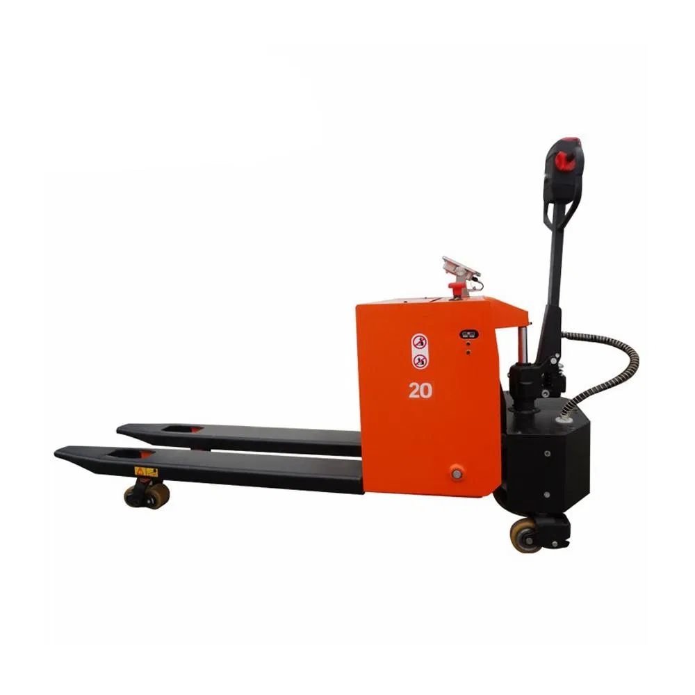 Customizable Semi Electric Pallet Jack with 1/3000 Weighing Accuracy for Industrial Use