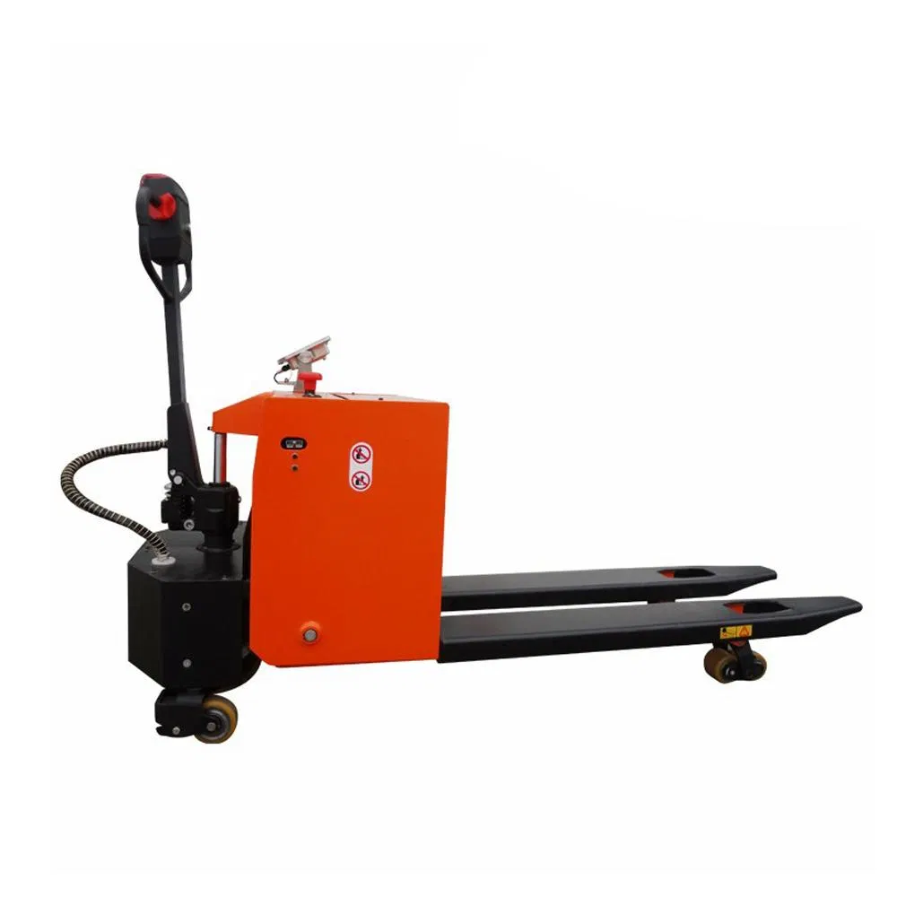 Customizable Semi Electric Pallet Jack with 1/3000 Weighing Accuracy for Industrial Use