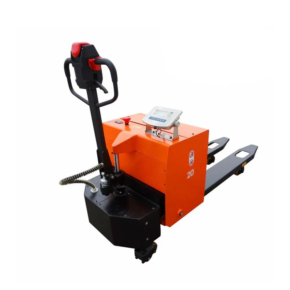 Customizable Semi Electric Pallet Jack with 1/3000 Weighing Accuracy for Industrial Use