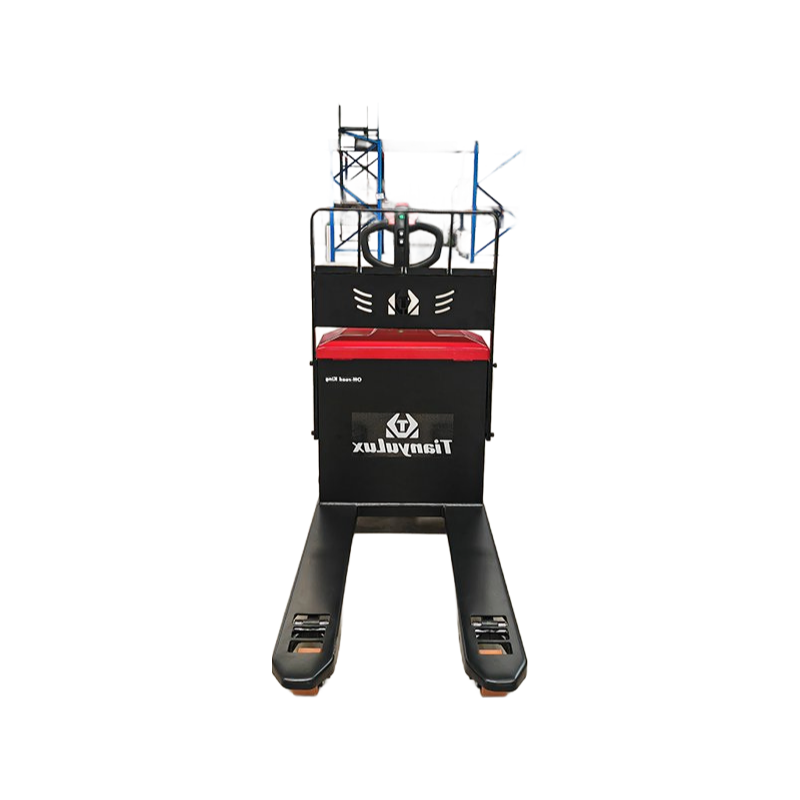 Heavy Duty Electric Pallet Stacker with 4.5km/h Speed & Electromagnetic Brake System