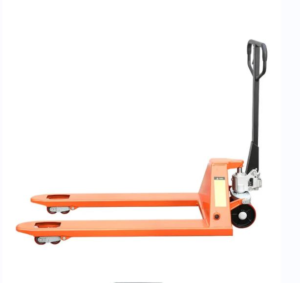 5500-Lb Heavy Duty Manual Pallet Jack with Polyurethane Wheels - Warehouse Material Handling Equipment
