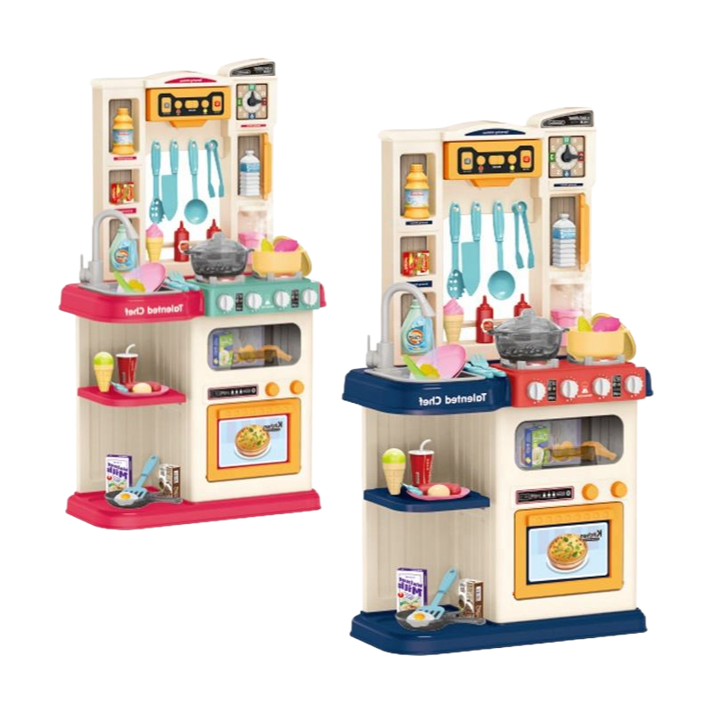 Educational Kitchen Role Play Toy Set 65pcs for Children Ages 3-7 - Manufacturer Direct