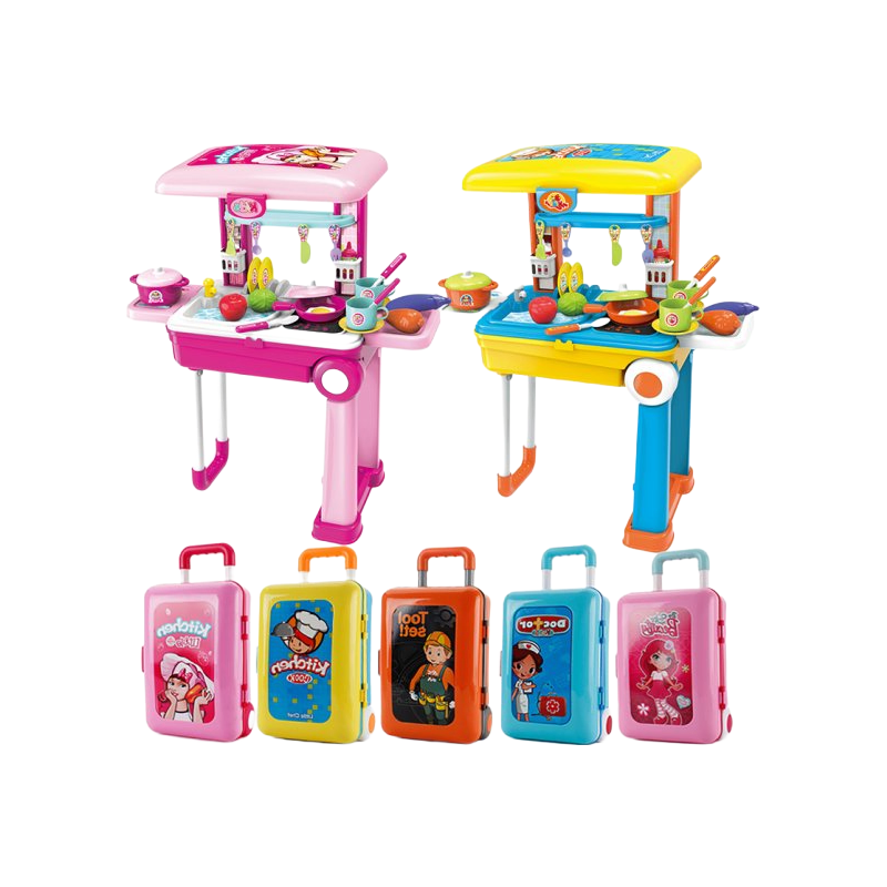 OEM/ODM Non-Customized Model Toy Kitchen Utensil Set for Pretend Play Learning