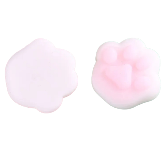 Custom OEM Mini Cat Paw Decompression Squishy Toys TPR Material Stress Relief Gifts