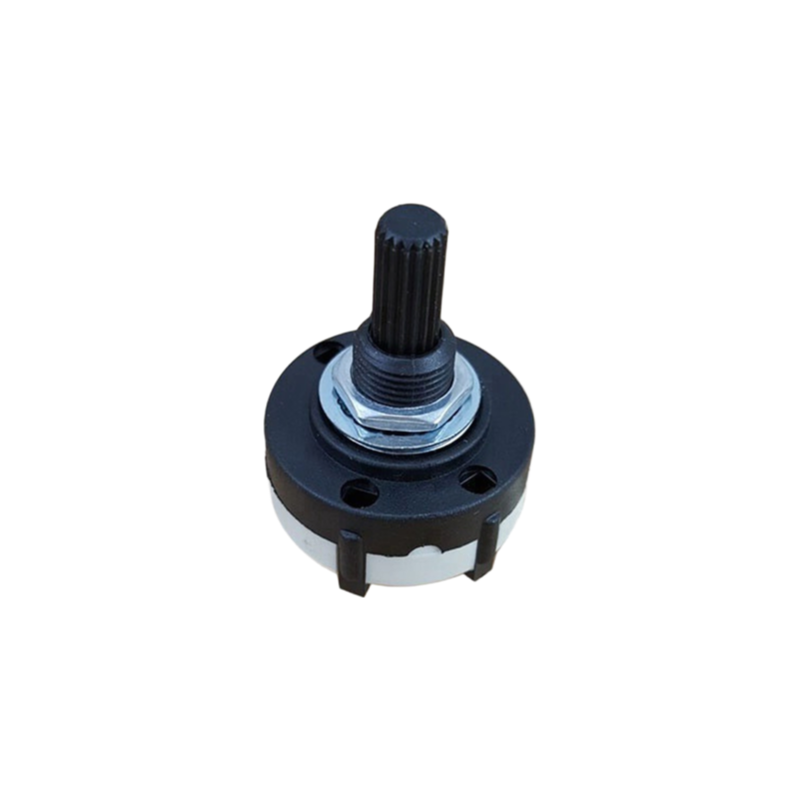 Durable Single Button Rotary Switch with 10,000 Cycles Life for Industrial Applications