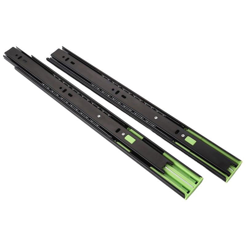 16 Inch Heavy Duty Ball Bearing Drawer Slides for Kitchen Cabinets - Smooth Self Closing Runners