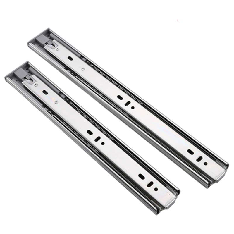 16 Inch Heavy Duty Ball Bearing Drawer Slides for Kitchen Cabinets - Smooth Self Closing Runners