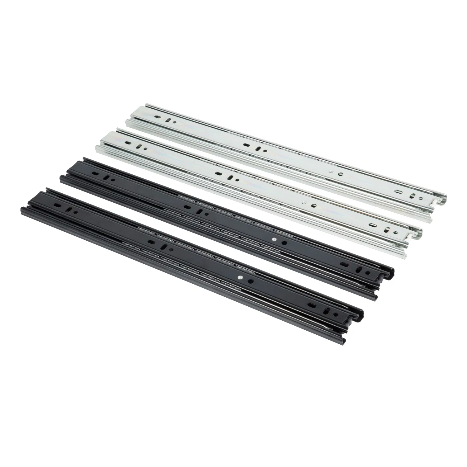 Customizable Cold-Roller Steel Ball Bearing Slides 45mm Width with 35kg Load Capacity