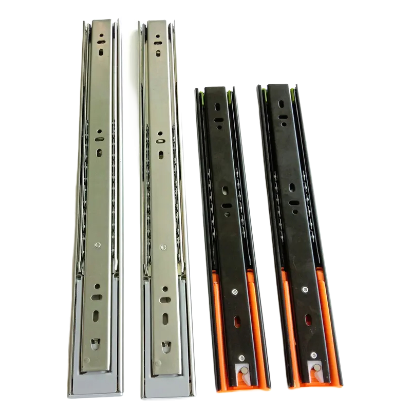 Factory Direct Supply of Three Knots Linear Rail Drawer Slides with Adjustable Height