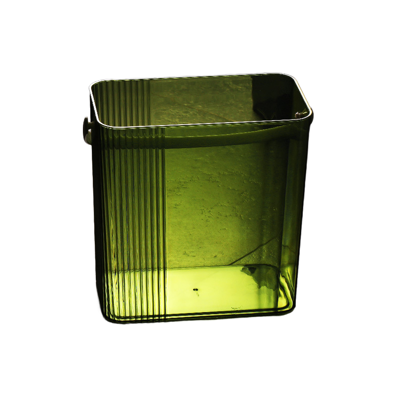 Durable PET Material Storage Trash Can with 26.2*15.2*28.3cm Size - Factory Direct Supply