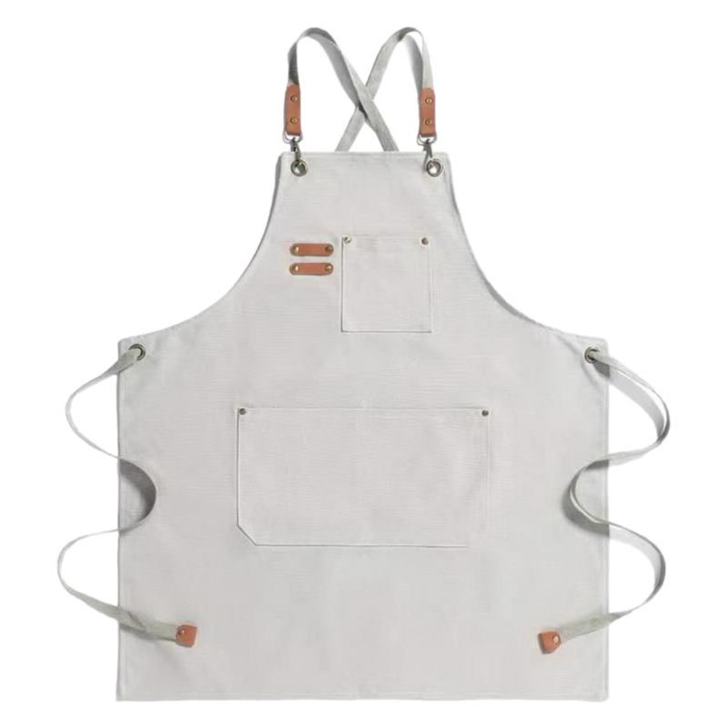 Factory Supply Non-Disposable Plain Chef Apron Anti-Dirty and Anti-Radiation