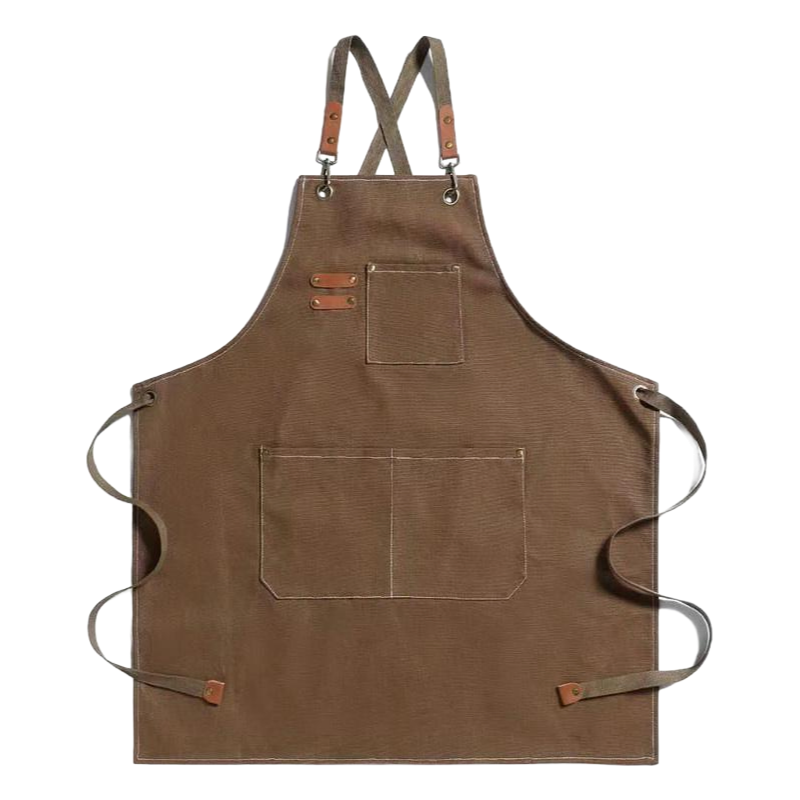 Factory Supply Non-Disposable Plain Chef Apron Anti-Dirty and Anti-Radiation