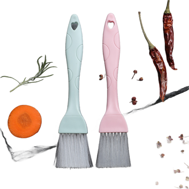 Premium Customized Kitchen BBQ Brush with Nylon Head and Plastic Handle