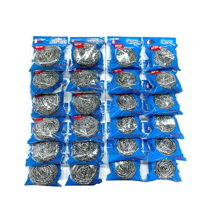 Bulk Supply Stainless Steel 410/430 Scrubbers for Industrial Kitchen Cleaning Equipment