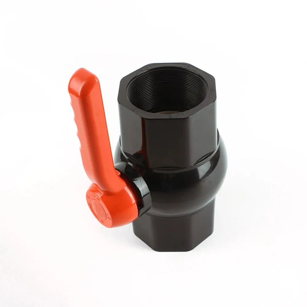 Durable U-PVC Ball Valve with TPE Seat Seal for Commercial and Household Use