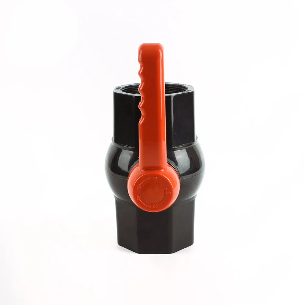 Durable U-PVC Ball Valve with TPE Seat Seal for Commercial and Household Use