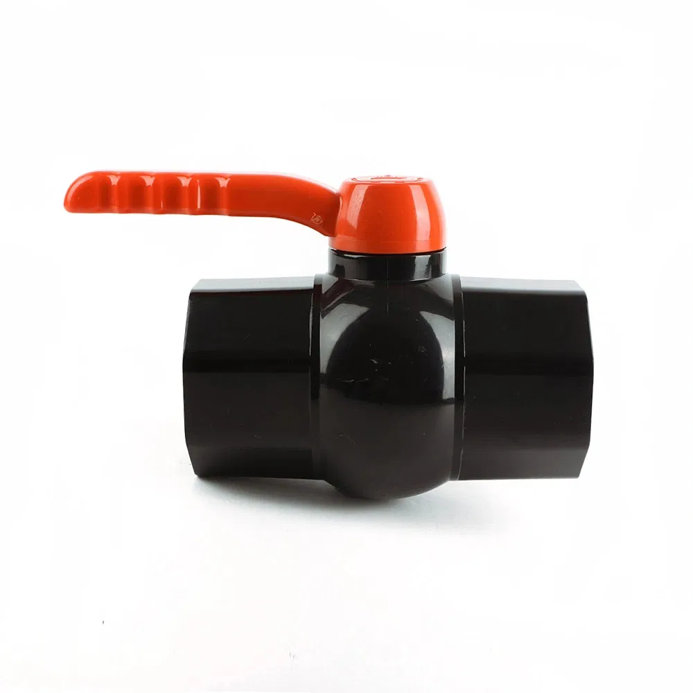 Durable U-PVC Ball Valve with TPE Seat Seal for Commercial and Household Use