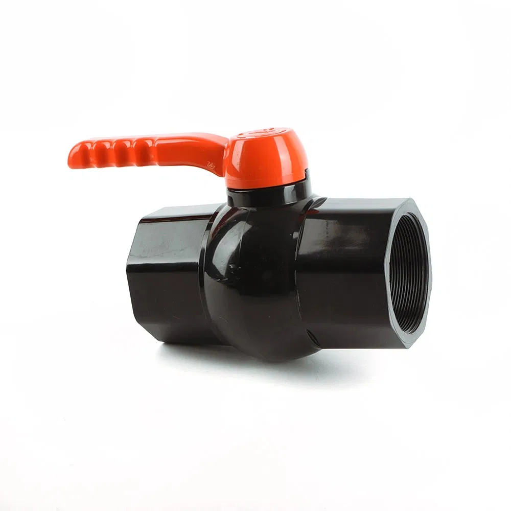 Durable U-PVC Ball Valve with TPE Seat Seal for Commercial and Household Use