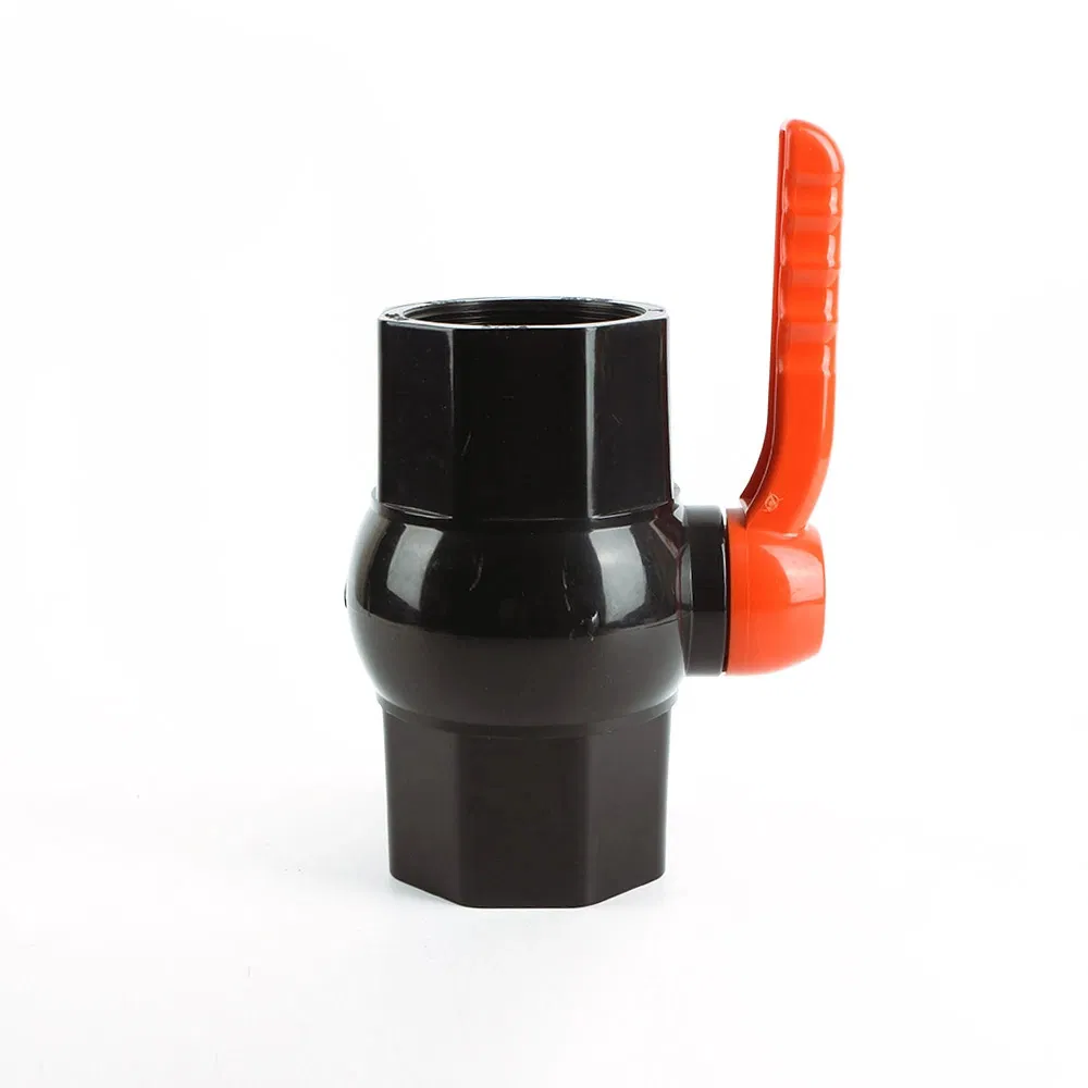 Durable U-PVC Ball Valve with TPE Seat Seal for Commercial and Household Use