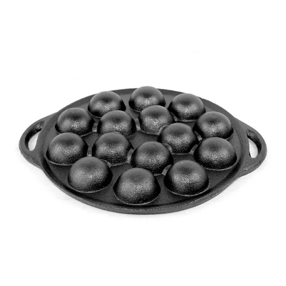 Bulk Order 15 Cup Cast Iron Baking Pan - LFGB Certified Commercial Muffin Tray Manufacturer