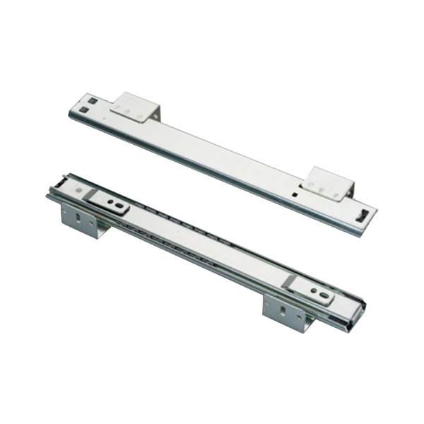 27mm Steel Ball Bearing Slide Rail for Heavy Duty Keyboard Drawers 300-450mm Length