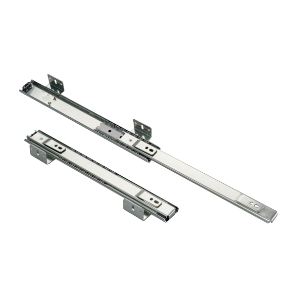 27mm Steel Ball Bearing Slide Rail for Heavy Duty Keyboard Drawers 300-450mm Length