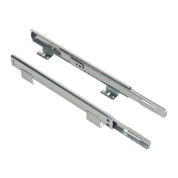 27mm Steel Ball Bearing Slide Rail for Heavy Duty Keyboard Drawers 300-450mm Length