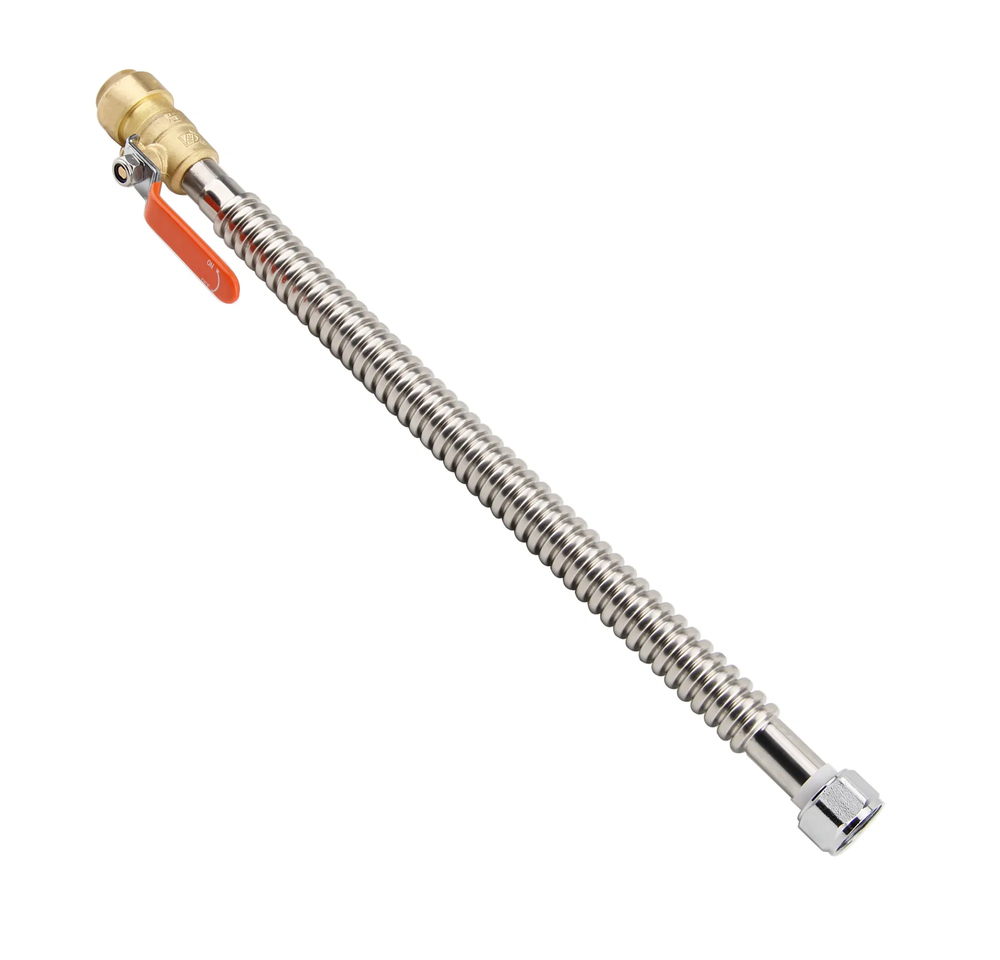 Customizable Length Stainless Steel Corrugated Pipe for Plumbing Installations