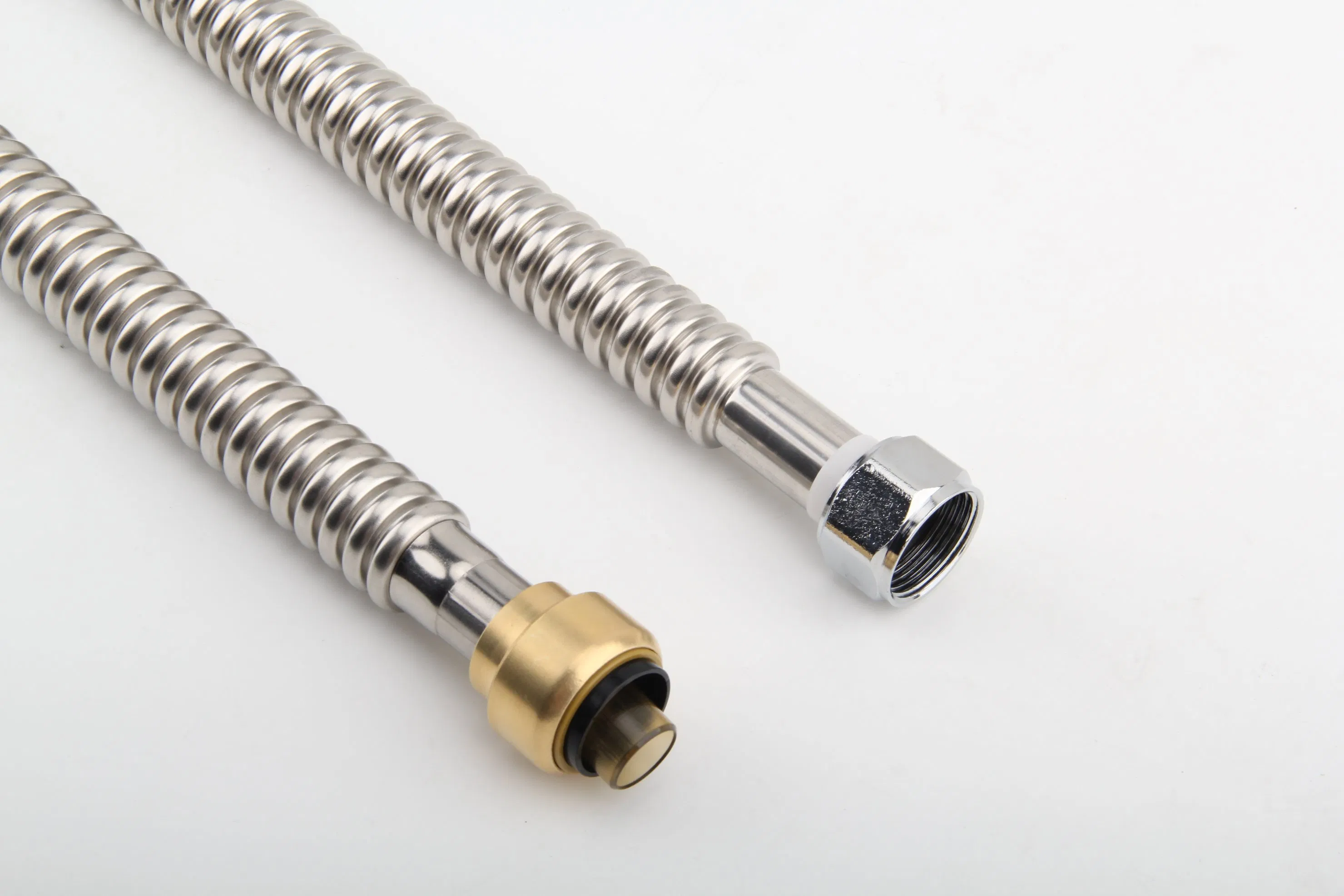 Customizable Length Stainless Steel Corrugated Pipe for Plumbing Installations